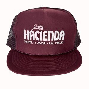 Hacienda Hotel Casino Trucker Hat Vintage Las Vegas Mesh Snapback Cap